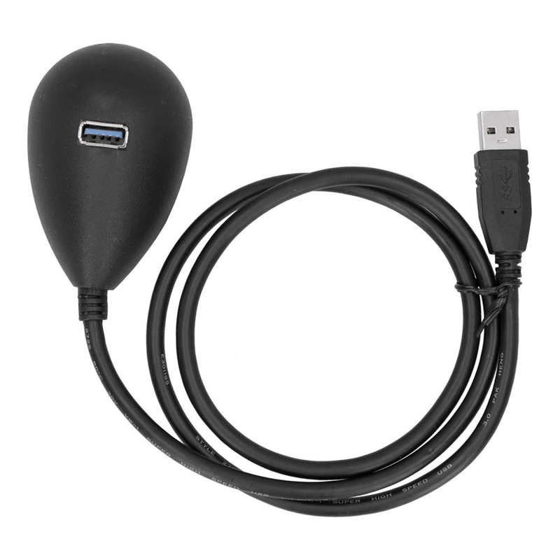 Desktop Extension Cable 0.8m USB 3.0 Extension Dock Cable Frame Docking Base Cable Male to Female Extension Cable Base
