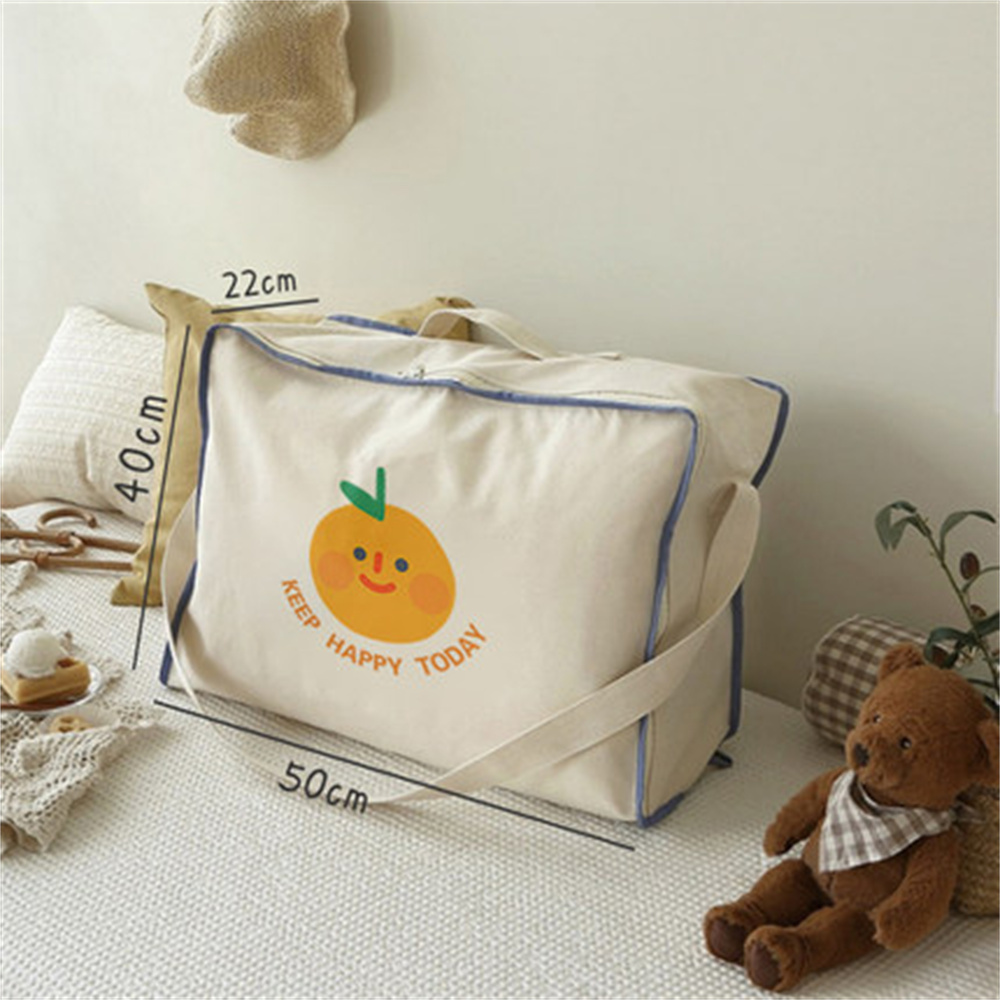 Opbergtas voor kleuterdekens, schattige tas voor thuis, kinderkleding, inpaktas, draagbare tas voor het organiseren van kleding.