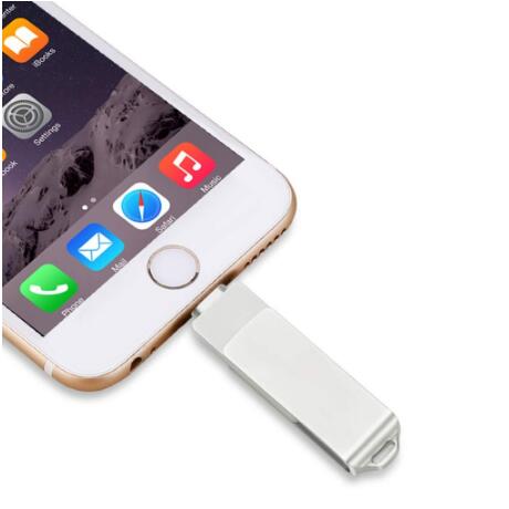 OTG – clé USB 3.0/1,64/128/256 go, 32 go de mémoire flash, Micro-USB, pour iPhone 3, iPad, iOS, Android, PC