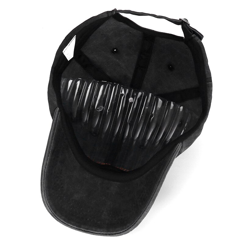 Unisex keps saker kan förändras broderad baseballkeps ledig hatt man kvinna justerbar tvättad vintagekeps i bomull