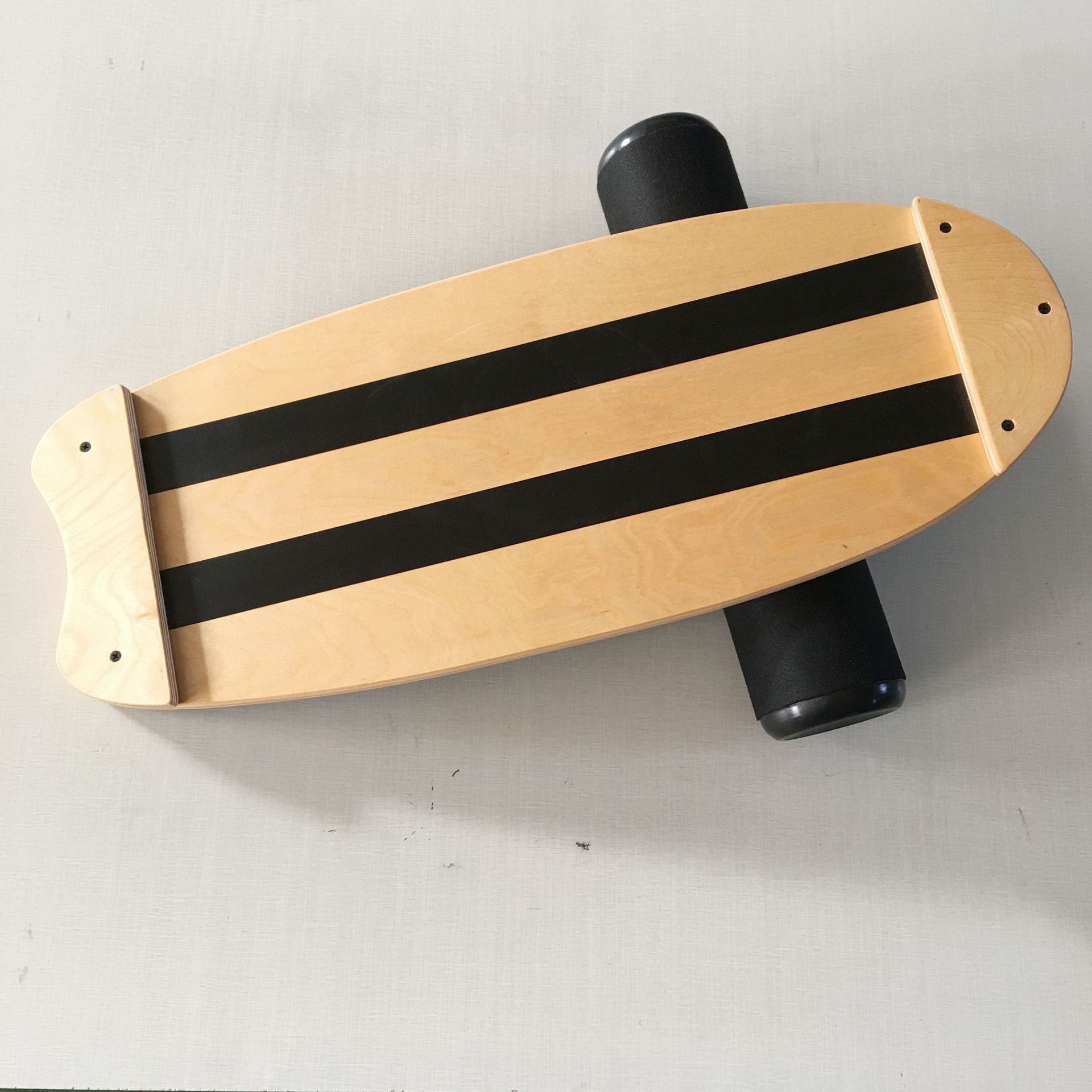 Wooden Balance Board Yoga Twisting Fitness Balance Plate Core Workout For Abdominal Waist Legs Muscles Roller- Board Balancing: Set D Fish