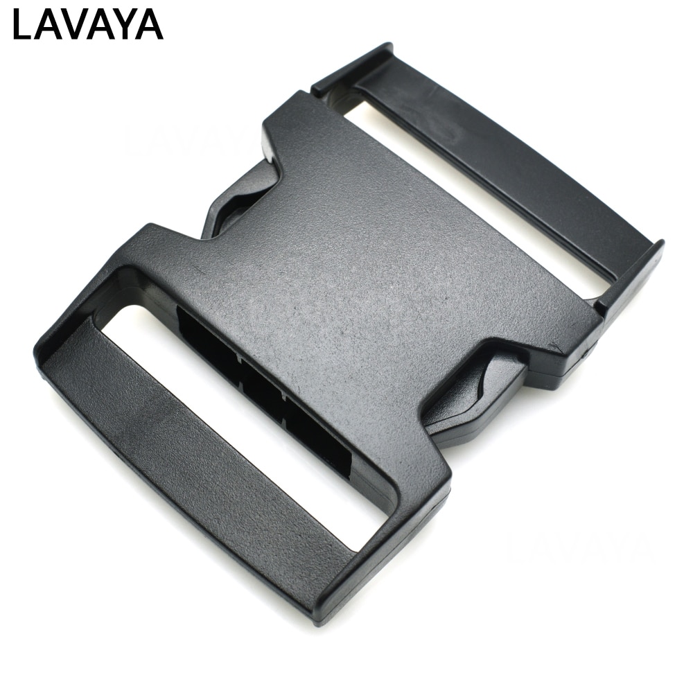 1 pièces sangle taille 60mm en plastique plat côté boucles de libération sangles réglables