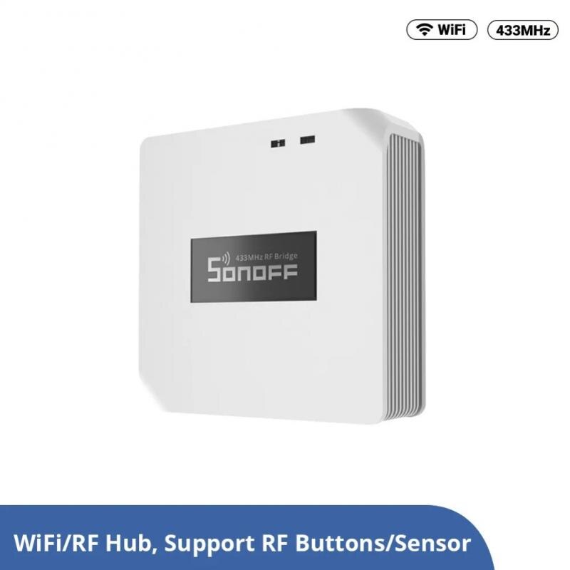 Sonoff rf bridge  r2 433 mhz  dw2 dörrars fönster pir 3 rörelsesensor sonoff rf sensor kit smart home av ewelink google home alexa alice: Sonoff rf bridge  r2