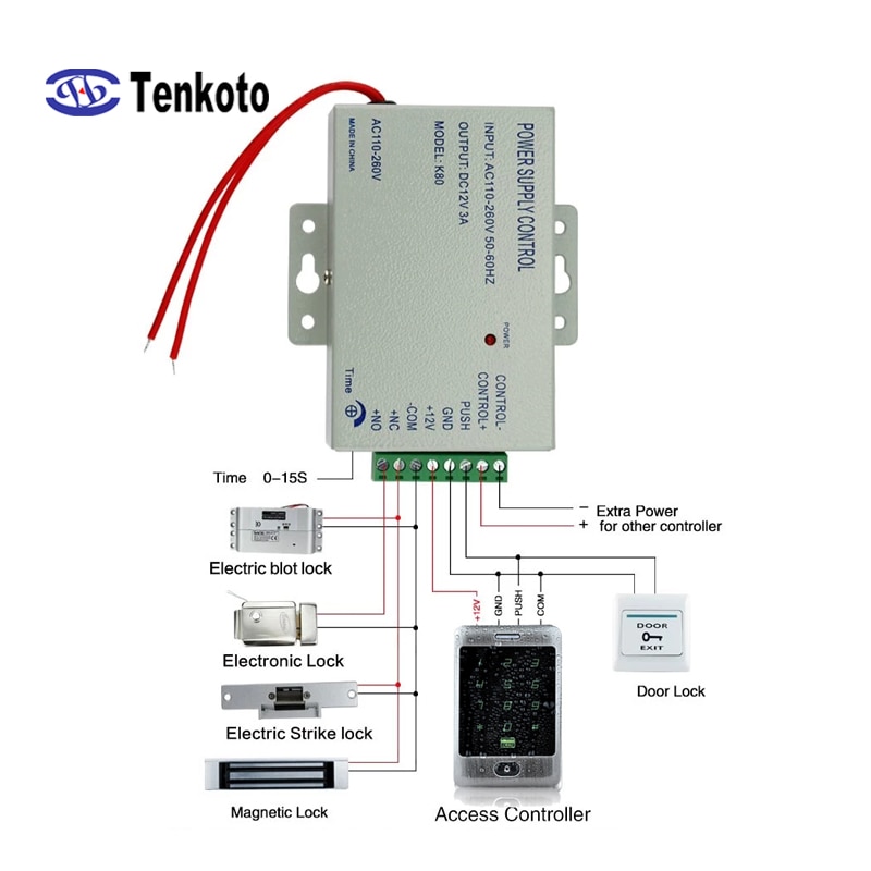 Metalen wiegand contactloos digitaal toetsenbord, id-kaart, ic-toegangscontrole, touch-wachtwoordvergrendeling, rfid-lezer