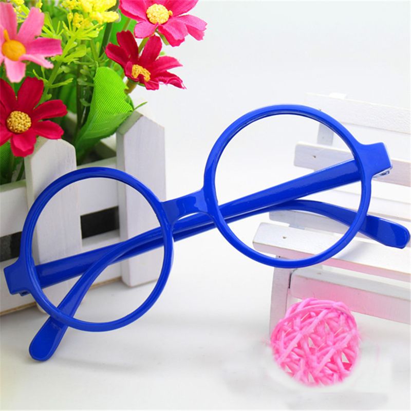 Gafas con montura redonda de Star Power HP para hombre, lentes de 7 colores para adultos y niños, accesorios de Cosplay para , 1 ud.: 7HH1000261-B