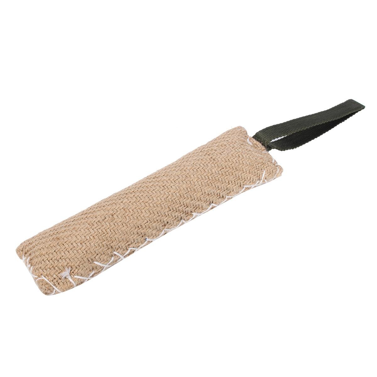 C/N NC 1 Stks Hond Grof Hennepbijtspeelgoed Met 2 Handgrepen Jute Bijtkussen Tug Of War Training Interactieve Play Hondenspeelgoed Hondensleepspeelgoed Hond Trainingsspeelgoed Voor Kleine Middelgrote Grote Honden