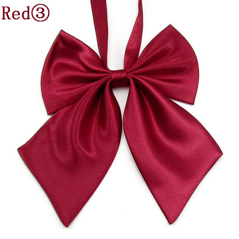 HOOYI nœud papillon solide noeuds papillon femmes nœud papillon: Bourgogne