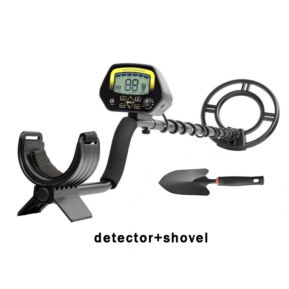 LCD Anzeige MD3030 Metall Detektor Gold Bagger Schatz Jäger mit Einstellbarer Empfindlichkeit Wasserdichte Gold Finder: Paket B
