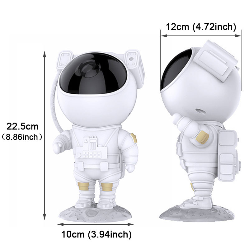Usb Astronaut Sterrenhemel Nachtlampje Galaxy Projector Nebula Lamp Voor Kinderen Thuis Slaapkamer Tafel Decoratie Astronaut Armatuur