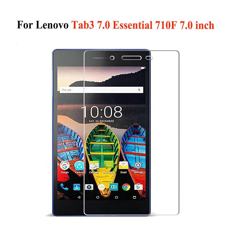 9h hærdet glasfilm til lenovo tab 3 tb3-710f 710f 730m 7703f/x 850f/n 8703f/ n  x103f 7.0 8.0 10.1 tommer beskyttende glasfilm: Lenovo 710f
