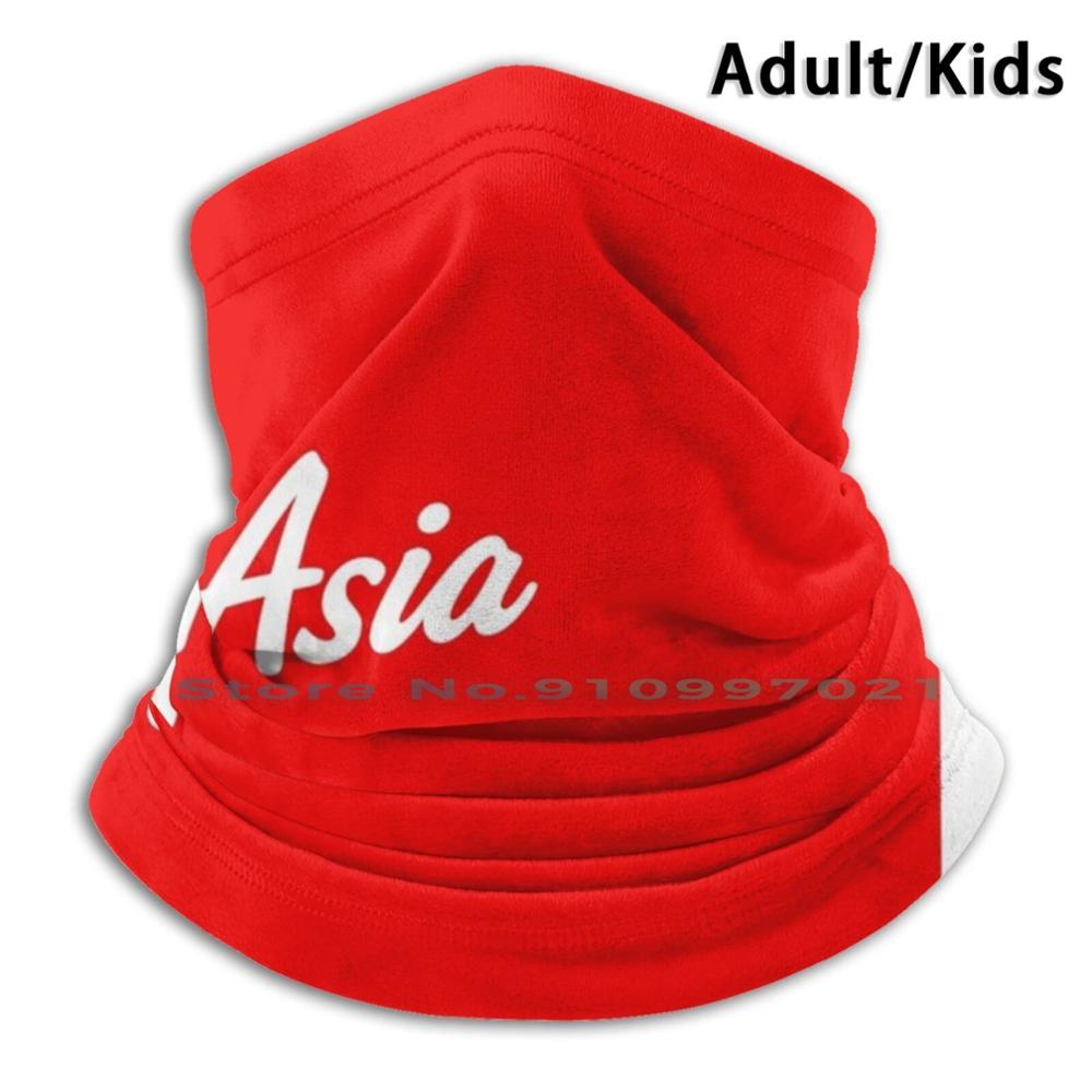 Air Asia Mask | | Apparels Scarf Mask Neck Warmer Face Wraps Foulard Bandana Mascarillas Airasia Aviation Fly Captain Pilot