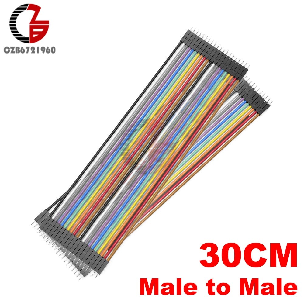 40 Pin Dupont Kabel 10 Cm 20 Cm 30 Cm Male Naar Male Naar Vrouwelijke Aan Vrouwelijke Dupont Lijn Broodplank jmper Draad Connector Voor Arduino Diy