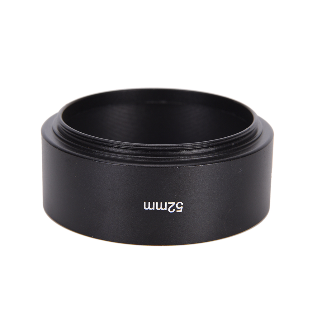 Gorąca 52mm metalowa osłona obiektywu aparatu Canon Nikon 50mm F1.8 akcesoria narzędziowe