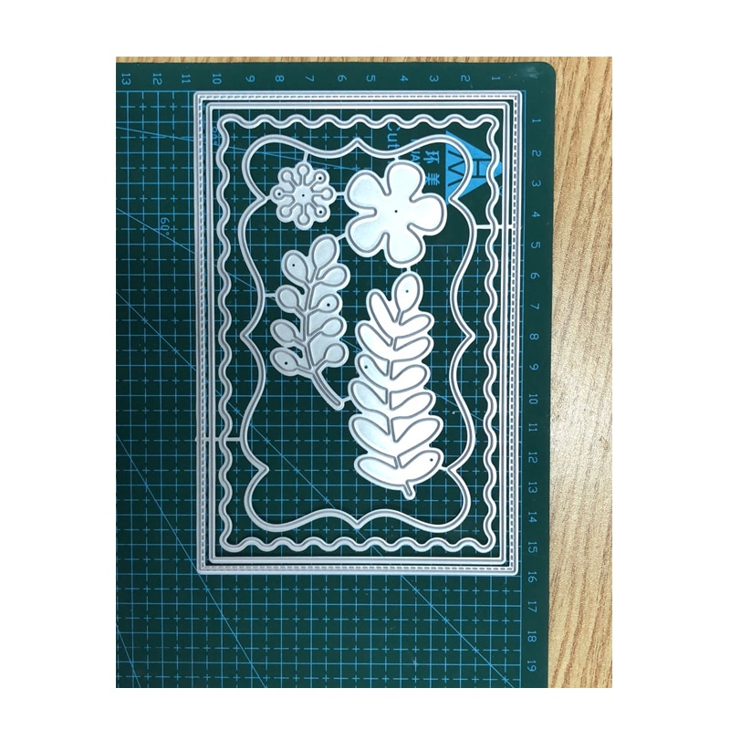 Konvolutt brette ramme metall skjære dør sjablonger til diy scrapbooking preging fotoalbum dekorasjon papir kort håndverk stanse