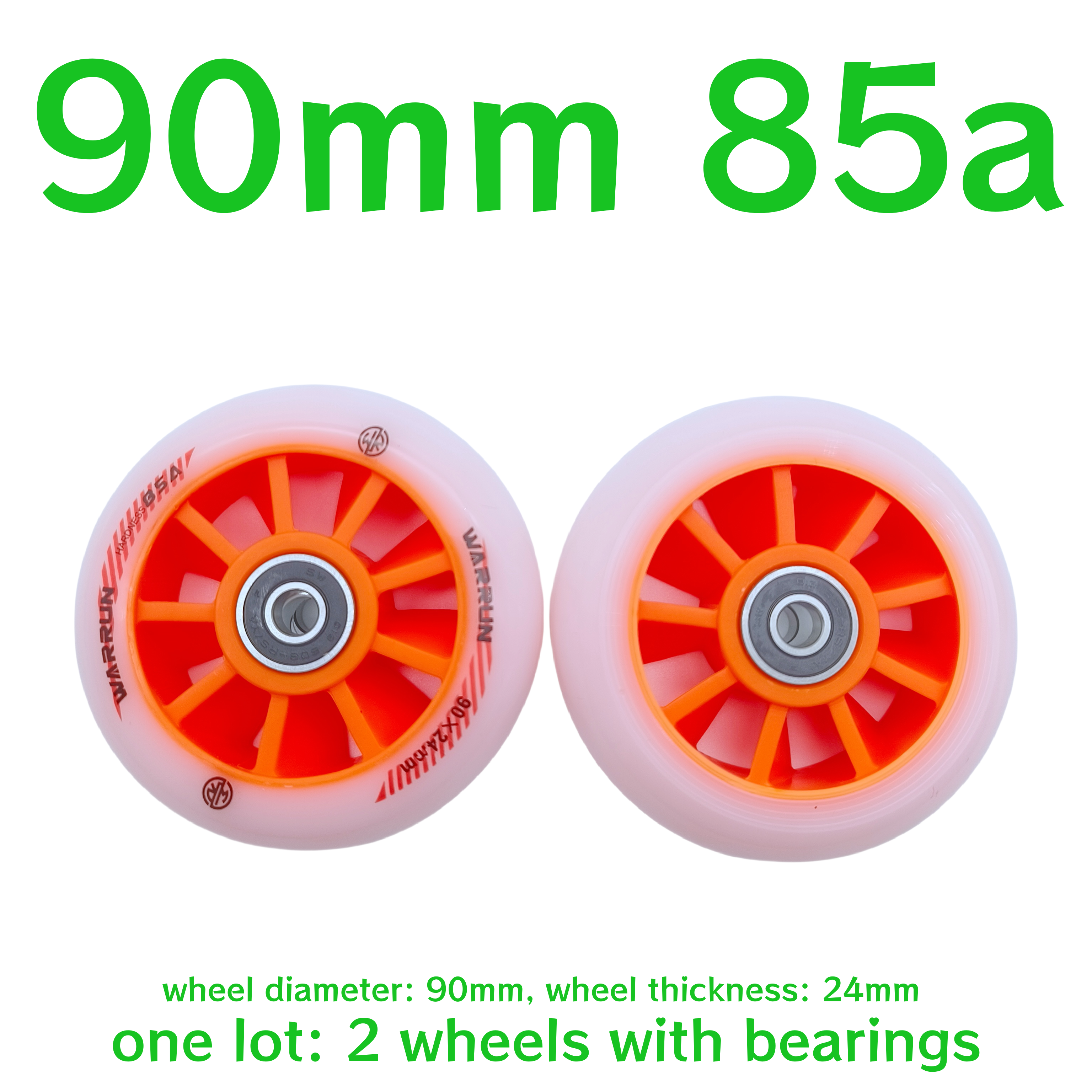 scooter accessories skate wheel scooter wheel 90mm 110mm 120mm 125mm wheel thickness 24mm 2wheels/lot: PURPLE