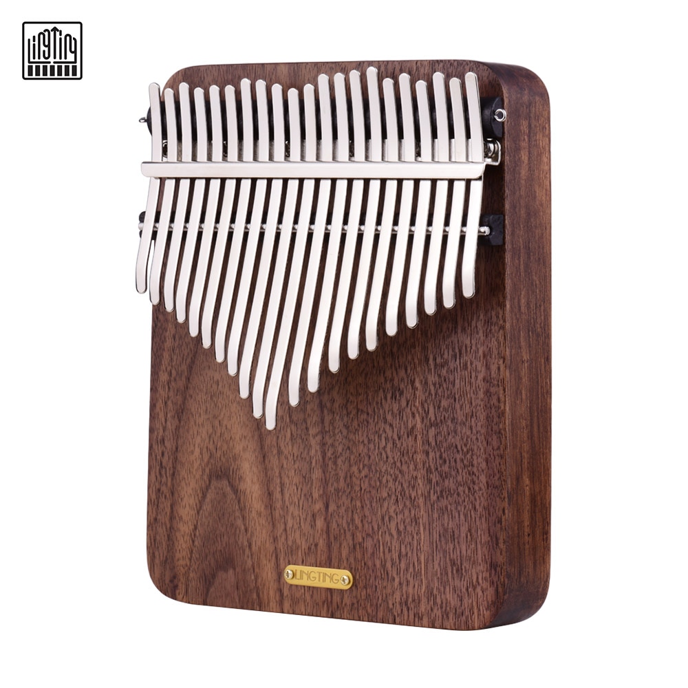 Kalimba, 21 teclas, Piano de caoba, instrumentos musicales Mbira Kalimba, 21 teclas, Kit de pegatinas, Piano portátil, niños principiantes