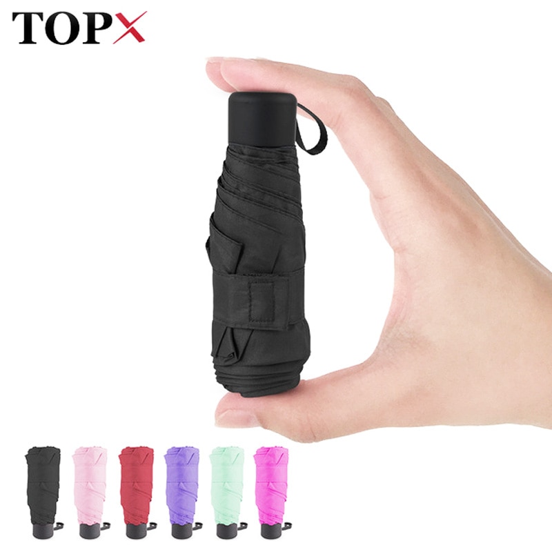 Moda mała 5 składana parasolka dziecięca deszcz kobiety parasol mężczyźni Ultralight mini anty-uv dziewczyny parasole wodoodporna przenośna podróż