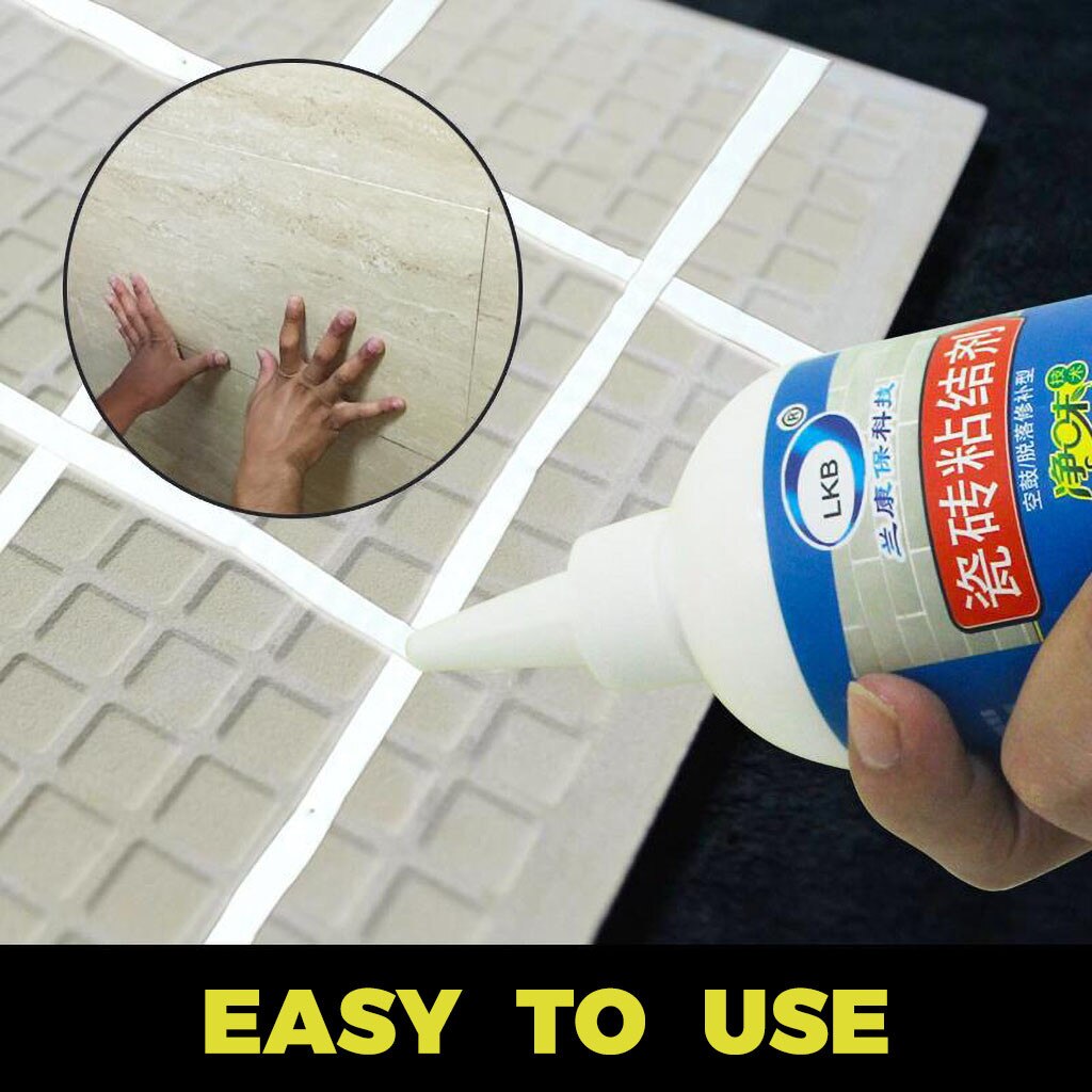 Easy Bonded Heavy Duty Tile Glue Tile Loose Repair Adhesive Glue Repair Adhesive renovations For Home Supplies #41