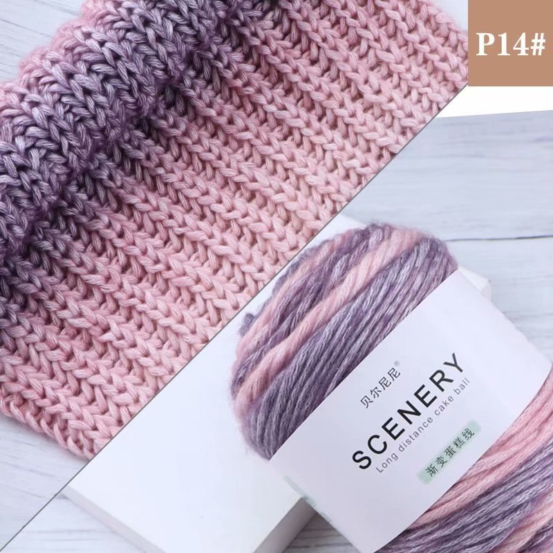 Merino Garen Wollen Lot Natuurlijke Wol Garen Voor Breien Trui Deken Gehaakte Garen Melange 100 G/stk: 4
