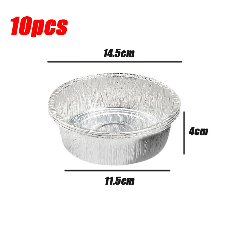 Plateau d'égouttage BBQ, feuille d'aluminium étanche à l'huile, boîte en fer-blanc friteuse à Air plateau jetable, panier de cuisson à la vapeur, outil de cuisine 10 pièces/ensemble: MULTI