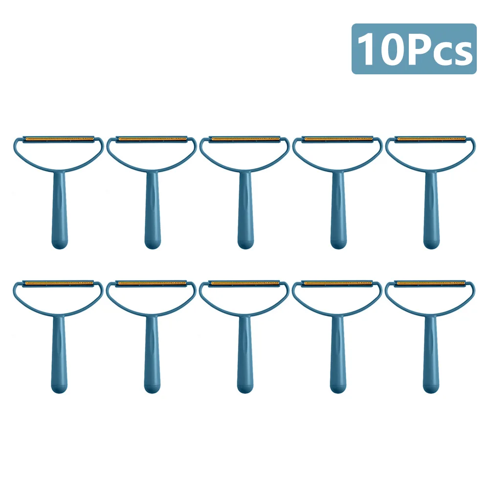 Agent d'épilation manuel pour tapis, manteau en laine, vêtements, brosse de rasoir, outil manteau, boule d'épilation Double face, outil de tricot, 1/20 pièces: Bleu