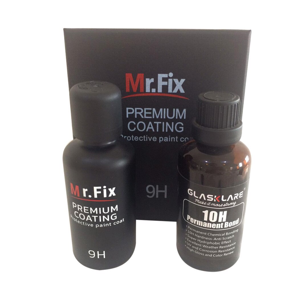 ceramic coating Mr fix 9H Car Oxidation Liquid Ceramic Coat Hydrophobic Glass Coating Spray Set glass coating жидкое стекло