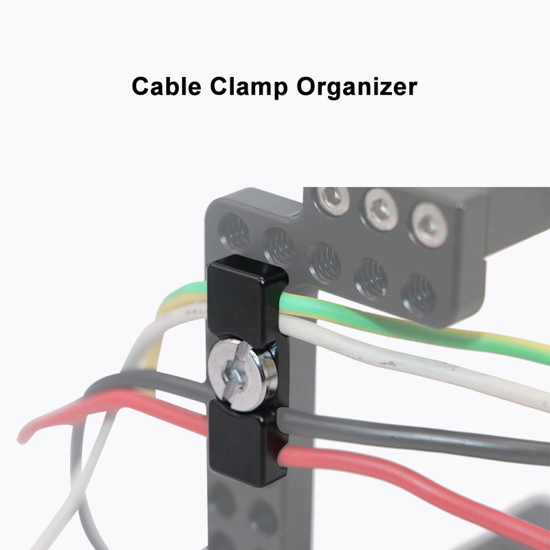 Kabel Klem Kabel HDMI Organizer Lock Klem voor DSLR Camera Cage Kit Rig L Plaat Accessoires