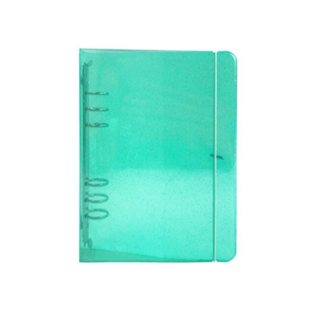 Card Album Transparent Star Album Photo Album Photocard Holder Binders Albums For DIY Your Notebook Filofax Planner Loose Leaf: green
