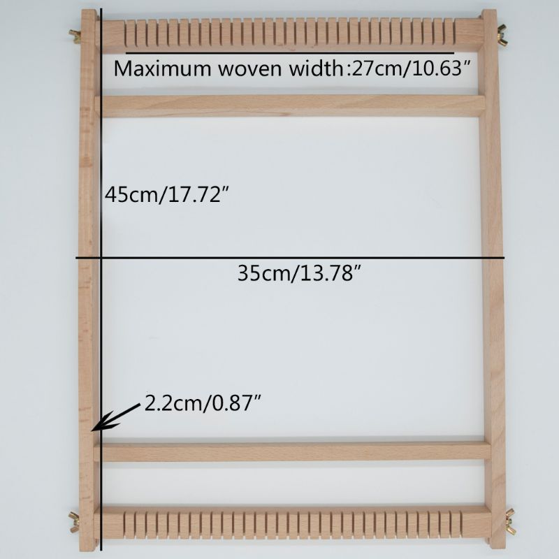 Houten Weefgetouw Craft Diy Hand Breien Tapestry Hand-Gebreide Machine Kit Voor Beginner