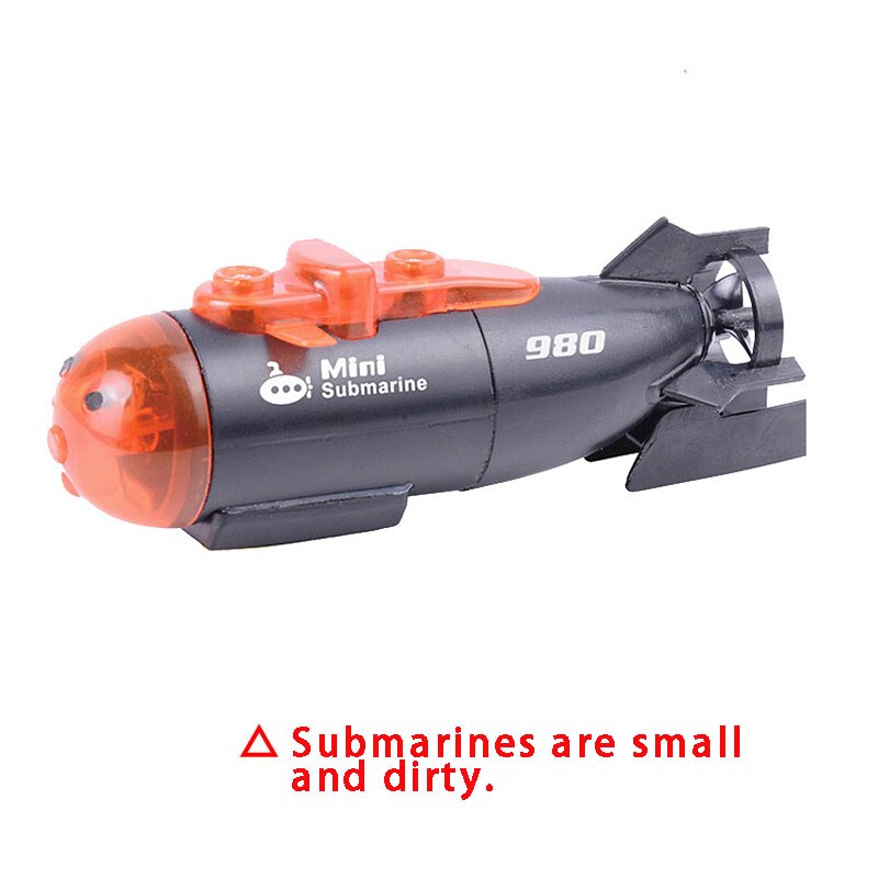 Mini Remote Control Submarine Toy Boat Model Remote Control Boat Children's Novel Underwater Toys