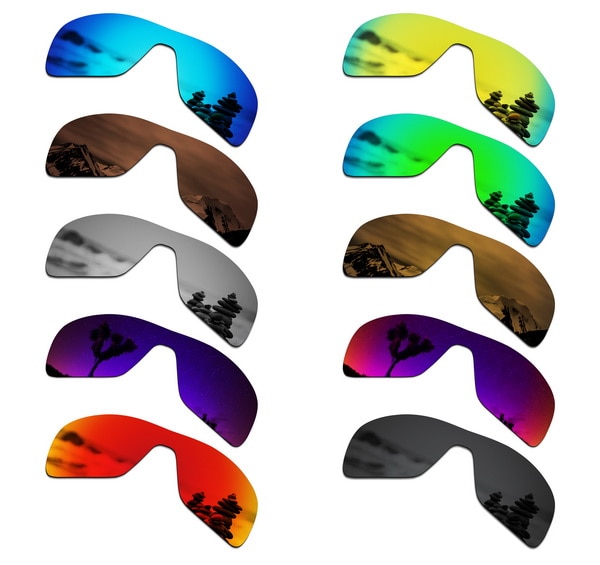 SmartVLT Polarized Replacement Lenses for Oakley Turbine Rotor Sunglasses - Multiple Options