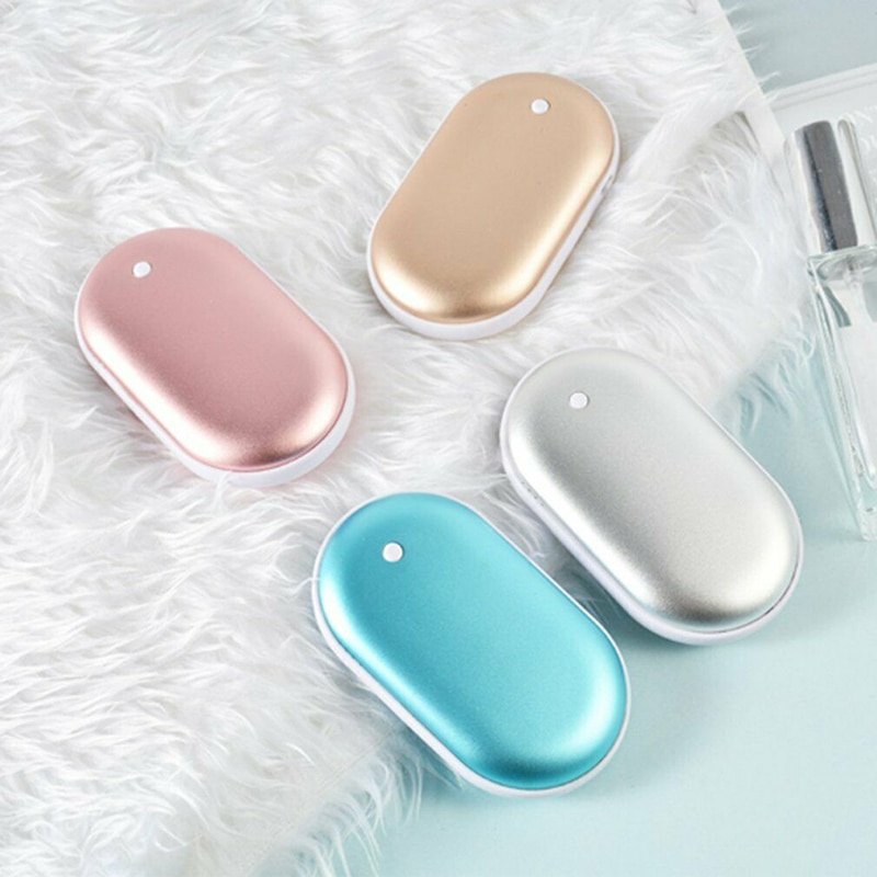 4000 Mah Mini Handwarmer Usb Opladen Pocket 5V/1A Telefoon Power Bank Lange Levensduur Draagbare Winter body Handy Warmer Hand Heater