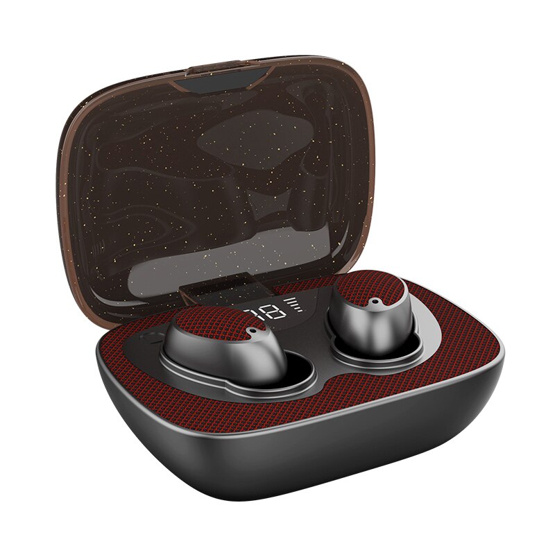 Car Bluetooth headset Touch true wireless bluetooth headset Bluetooth 5.0 intelligent noise reduction OLED battery display