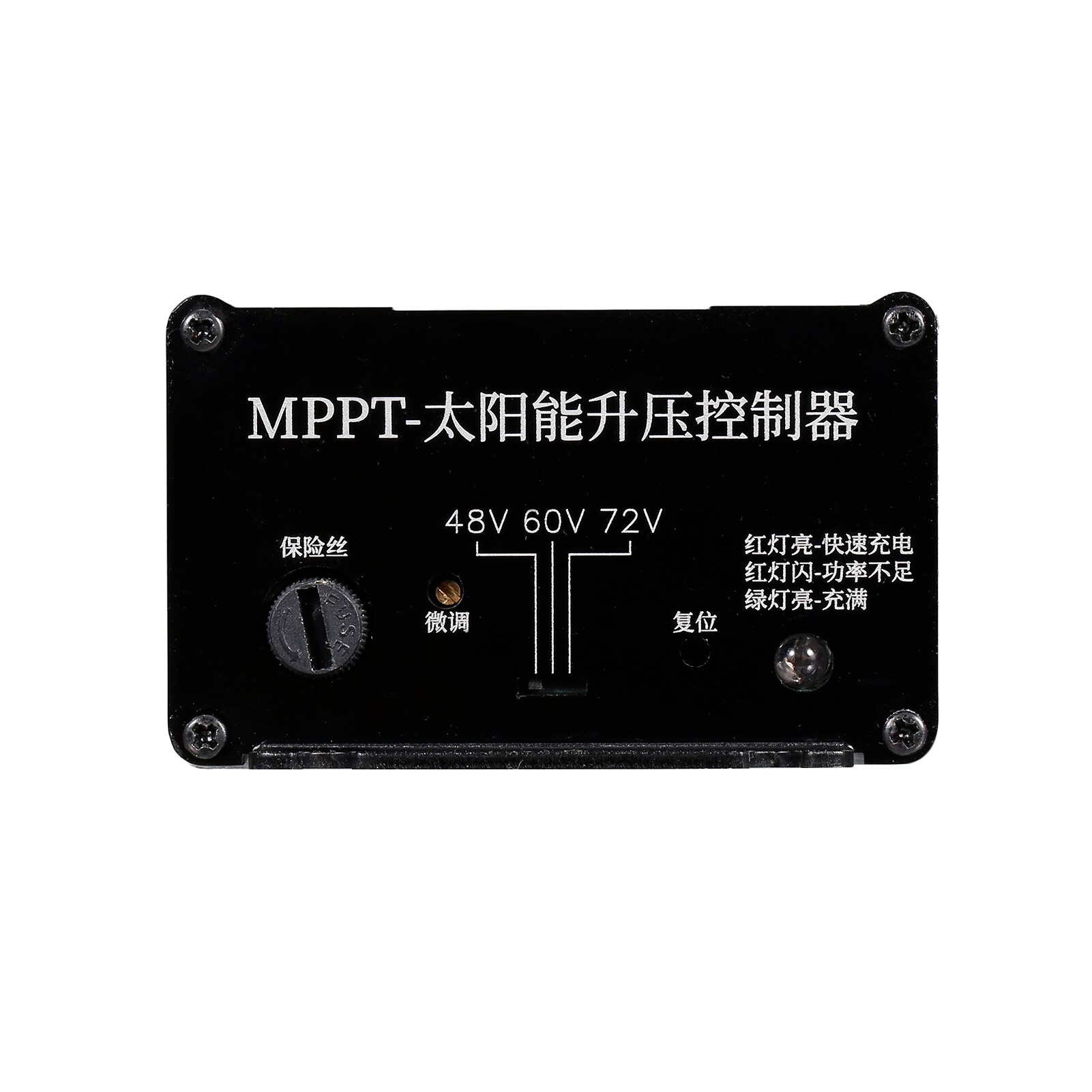 48v 60v 72v mppt sol laddningsregulator auto batterisystem solpanel ingång 12-50v regulator negativ jordad universal