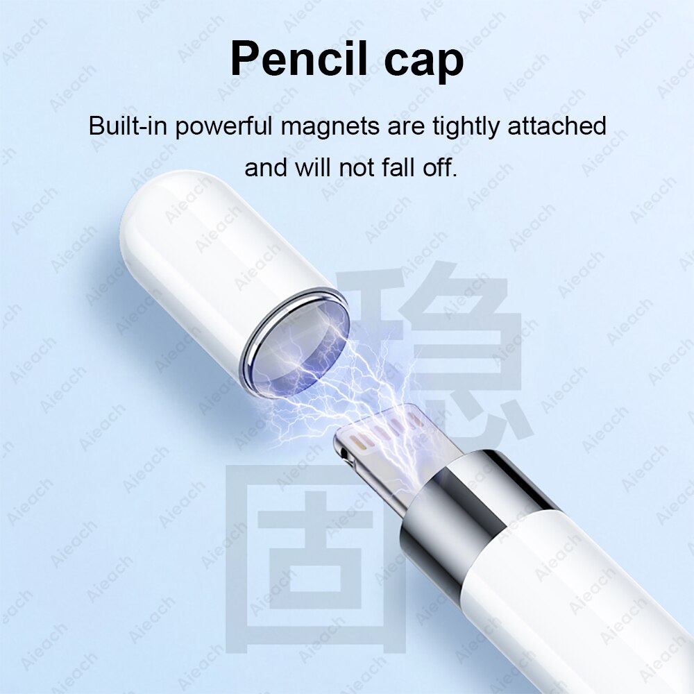 Connector Charger For Apple Pencil Adapter For Apple Pencil Tip 1st 2nd/Magnetic Replacement Cap For Apple Pencil 1st Generation