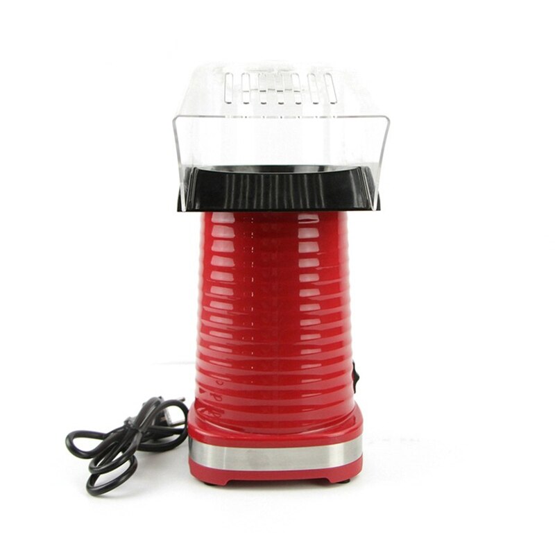 Corn Popcorn Maker Household Automatic Mini Air Popcorn Making Machine Diy Corn Popper Christmas Children , Eu Plug