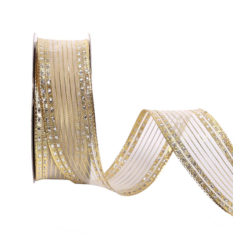 3.8m lengtes kerstdecoratieve linten satijnen lint knutsellinten bruiloft kerstdecoratie kant knutselen: 2