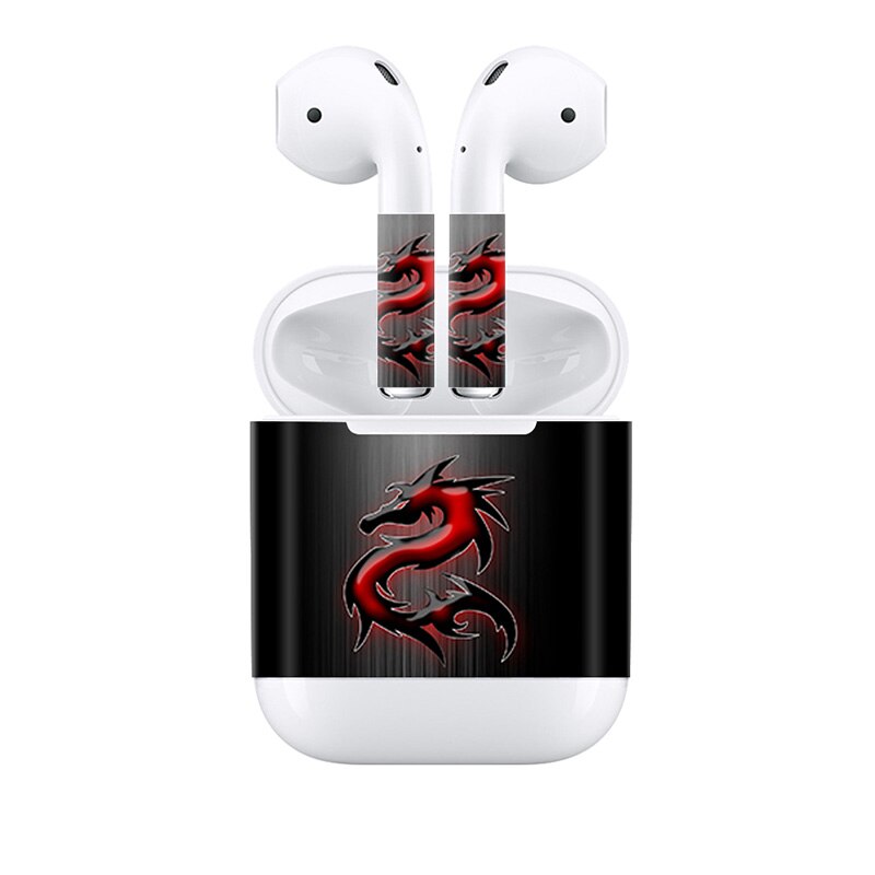 Custom Skin Sticker for Apple AirPods for Earphone Headset Vinyl Decal: 0896