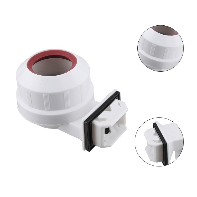 1~3pcs Waterproof T8 Lamp Holder Fluorescent Light Base AC 500V 2A G13-F41G T8 Tube G13 Plastic Holder Socket Lighting Accessory