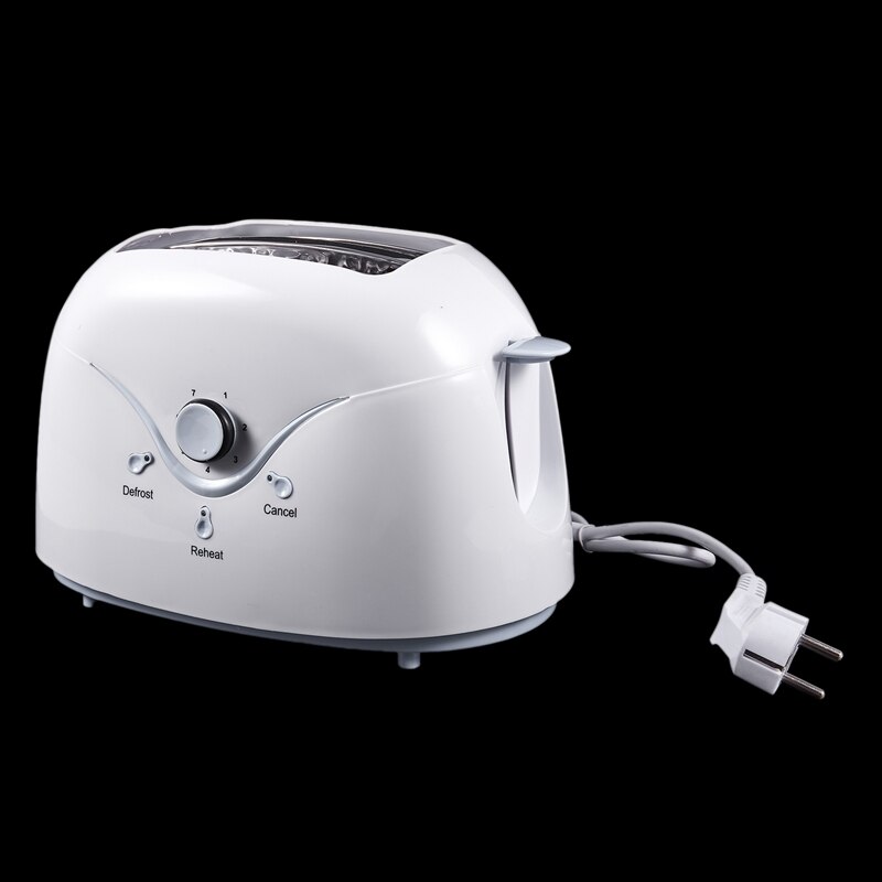 Toaster Automatic Fast Heating Bread Toaster Household Breakfast Maker(EU Plug)