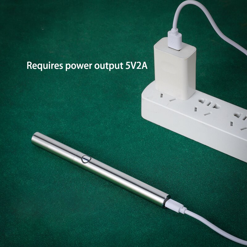 USB soldering iron kit with lid 5V 8W with indicator USB portable microelectronic repair soldering iron tool