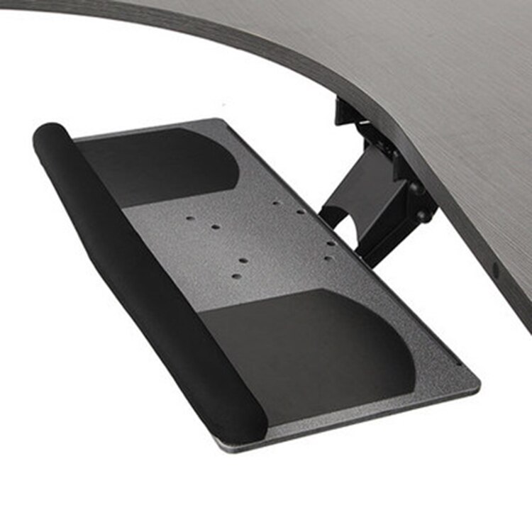 Ergonomische Schuiven Kantelen Xl Polssteun Toetsenbord Houder met Twee Muis Pads voor Computer Bureau Toetsenbord Tray Stand