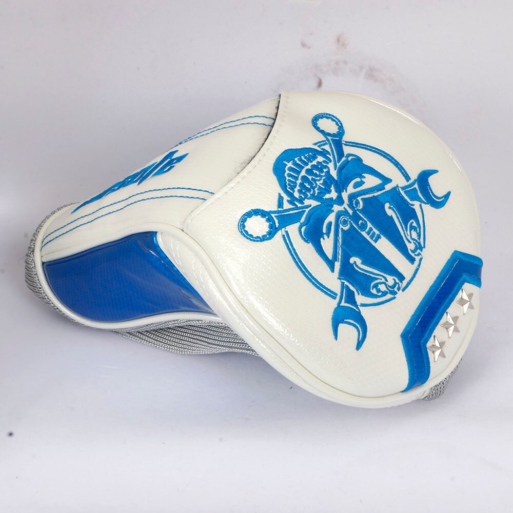 Golf Driver Headcover PU Leather Skull embroidery Head Covers 3 colour to choose golf headcover