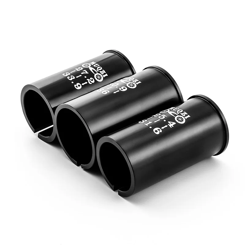 MUQZI-Adaptateur de Tube de Tige de Selle, Longueur 60mm, 22.2, 25.4 à 27.2, 30, 28.6, 30.4, 30.8, 30.9, 31.6, 31.8, 33.9, 34.9, 36mm