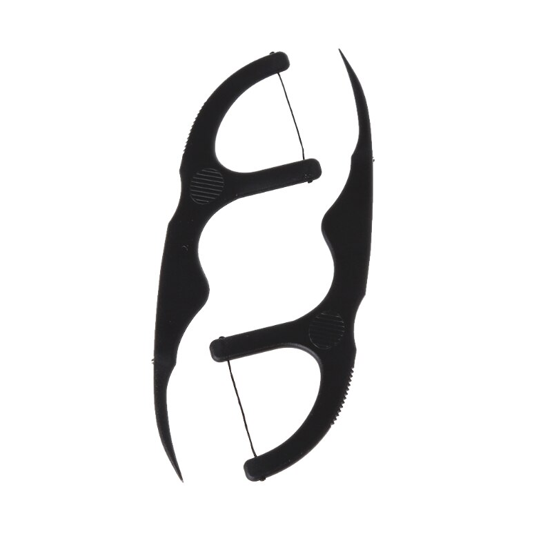 50pz carbone di bambù filo interdentale denti stuzzicadenti bastone cura orale dente pulito