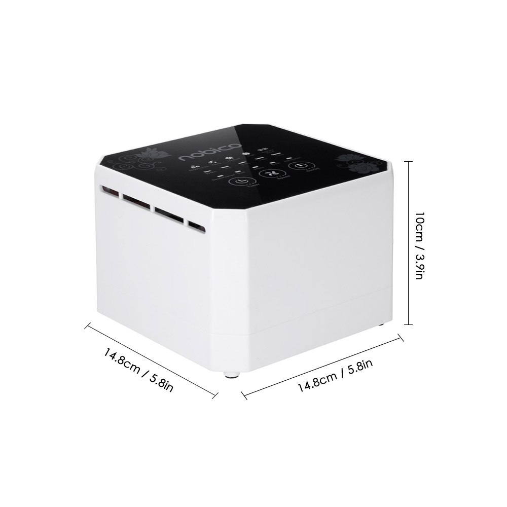 Air Purifier Cleaner Sterilizer Desktop Negative Ion Generator Formaldehyde Mold Odor Dust Smoke Pollen Remover for Home Office