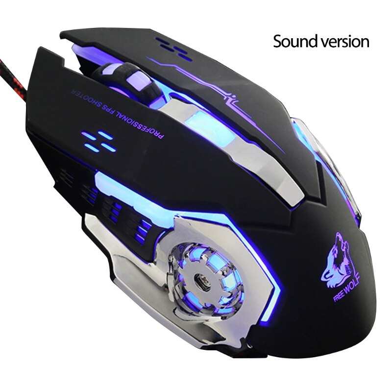 Sliding Band Feel Free To Store One-Button Controllable Manipulator Mouse Wired Gaming Desktop Mechanical Silent Mute: 4
