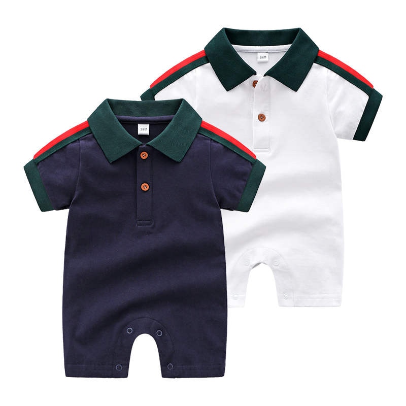 Baby Bodysuits Short Sleeve Baby Boy's Sets Overall Cotton Infant Baby Jumpsuit Newborn Baby Clothes