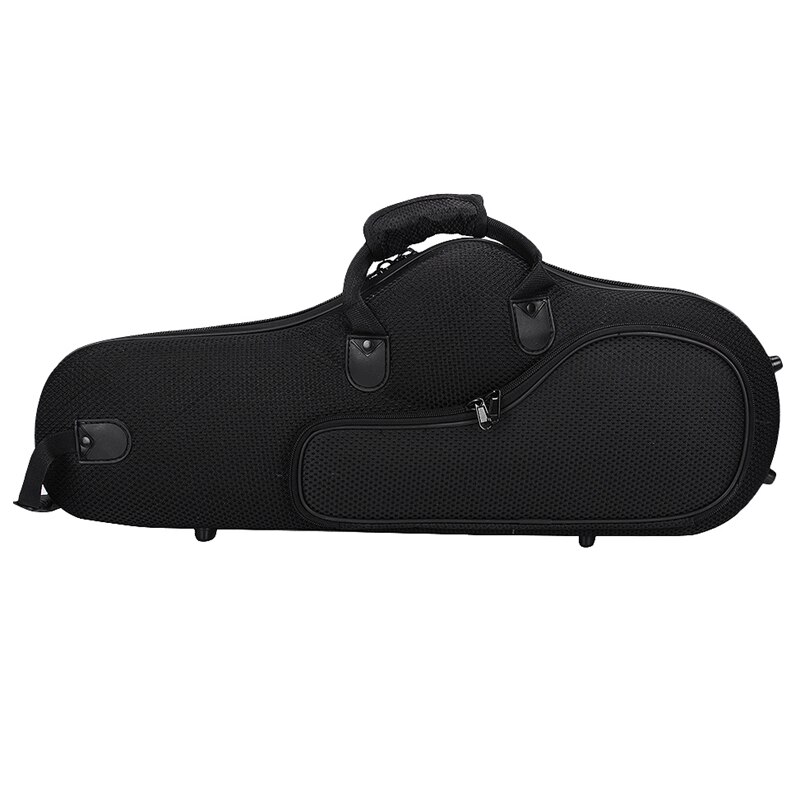 Alto Saxophone Gig Bag - Water-Resistant Oxford Fabric - Adjustable Shoulder Strap - Black