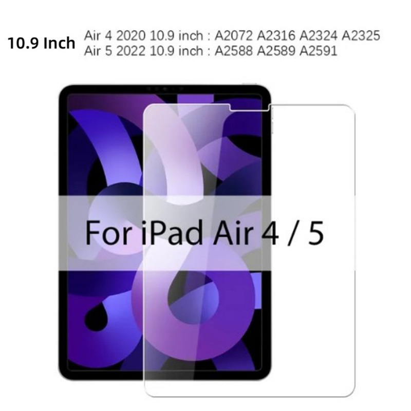 1-3 SZT. Szkło Hartowane 9H na Ekran iPad 5. 6. Generacji 9.7'' iPad 7. 8. 9. Generacji 10.2'' Przezroczyste Szkło Hartowane na iPad zawodowiec 11: Niebieski